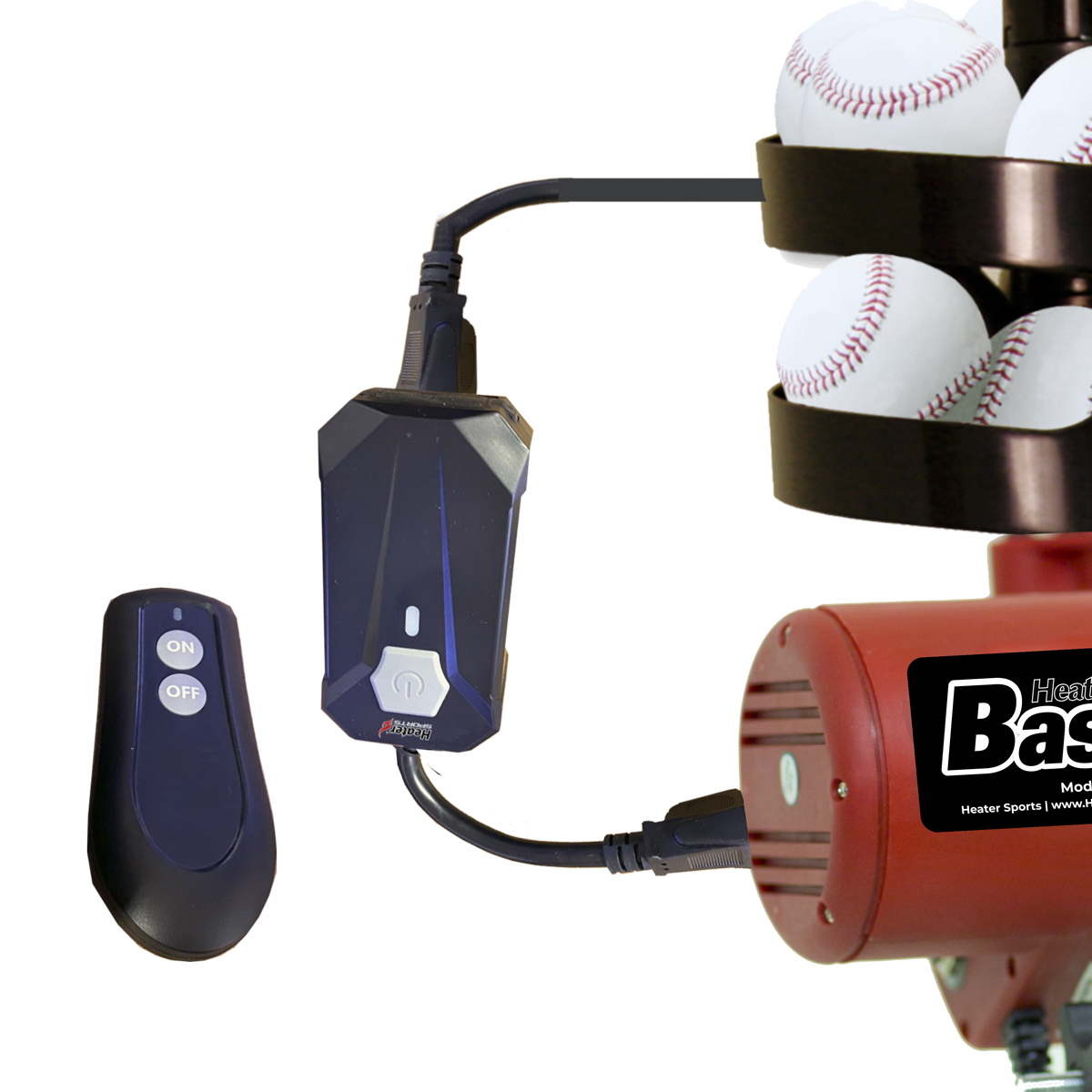 Power Play Wireless Ball Feeder Remote Control