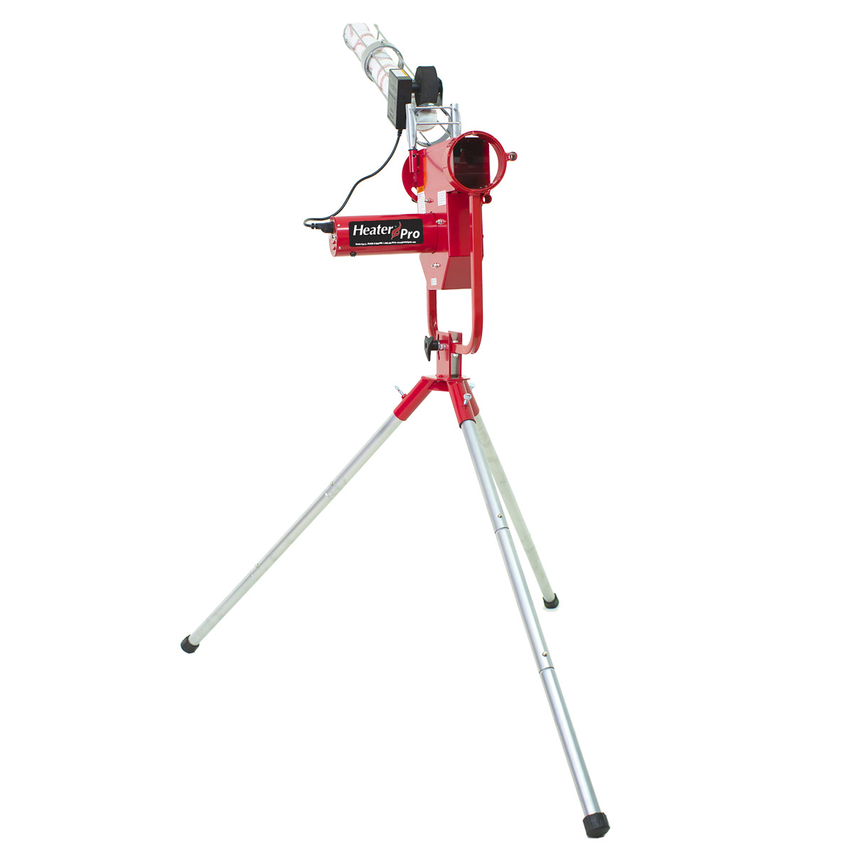 Heater Pro Fastball & Curveball Pitching Machine With Ball Feeder (Reconditioned)